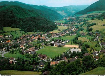 Muenstertal  Schwarzwald Fliegeraufnahme