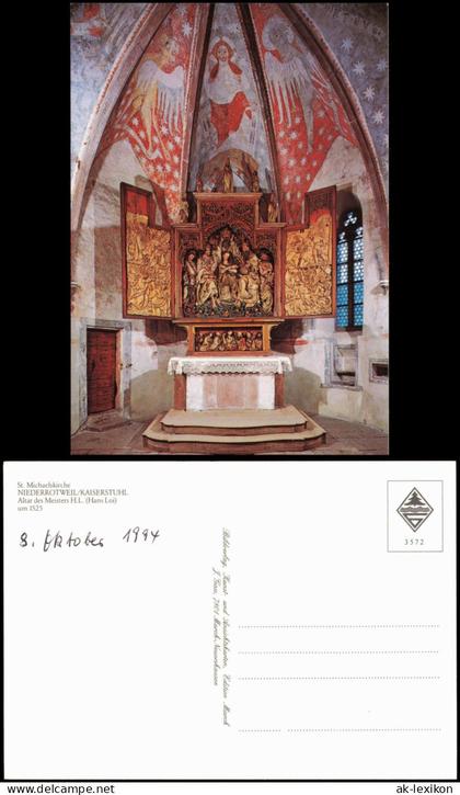 Oberrotweil Vogtsburg im Kaiserstuhl St. Michaelskirche  KAISERSTUHL 1994