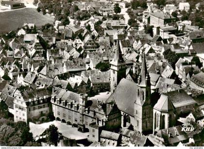 oehringen  Hohenlohe Fliegeraufnahme
