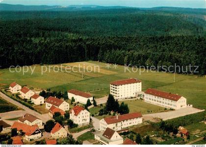 Schoemberg Schwarzwald Berufsfoerderungswerk Schoemberg Fliegeraufnahme