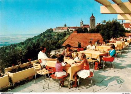 Waldenburg Wuerttemberg Hotel Restaurant Cafe Stadt Waldenburg Terrasse