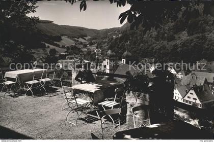 Wiesensteig Albhotel Malakoff Terrasse Luftkurort