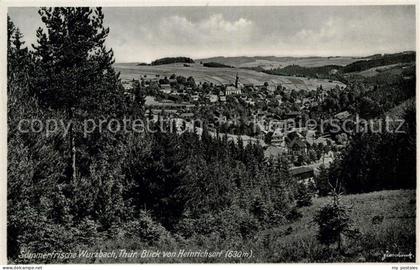 Wurzbach Blick von Heinrichsort