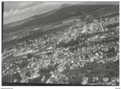 ZA-0421/ Eislingen bei Göppingen  Foto Luftbild 18 x 13 cm 1956