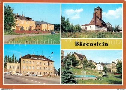 Baerenstein Annaberg-Buchholz HO Gaststaette Berghotel Baerenstein Park Ferienhe