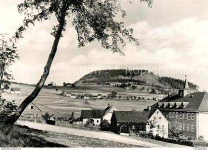 Baerenstein Annaberg-Buchholz Panorama Blick zum Baerenstein
