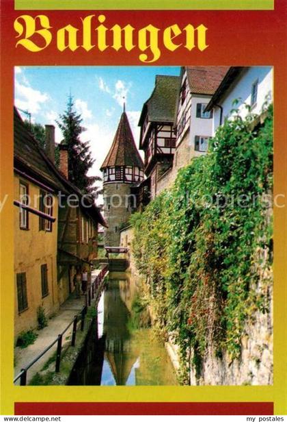Balingen Klein-Venedig alte Gerbeviertel