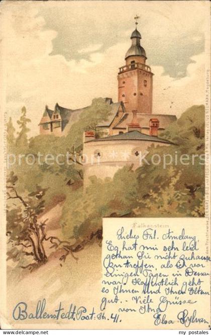 Ballenstedt Burg Falkenstein