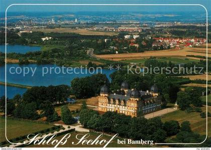 Bamberg Fliegeraufnahme Schloss Seehof