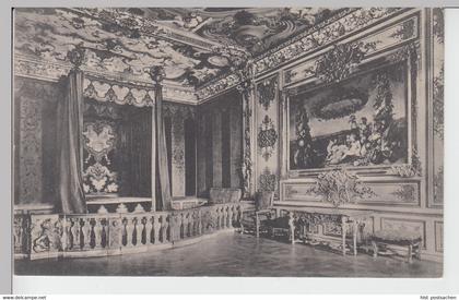 (101065) AK Oberschleißheim, Schloss Schleißheim, Schlafzimmer, vor 1945