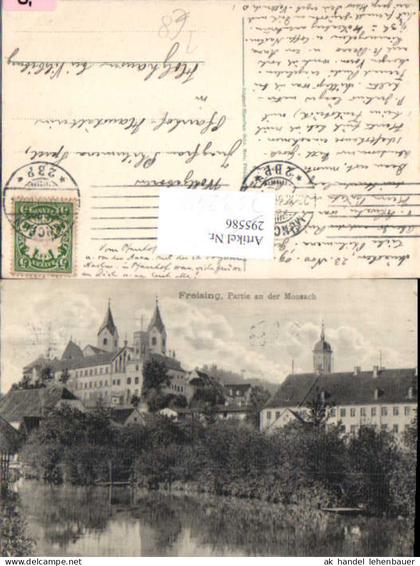 753240 Freising Partie an der Moosach gel Holzhausen Vilsbiburg