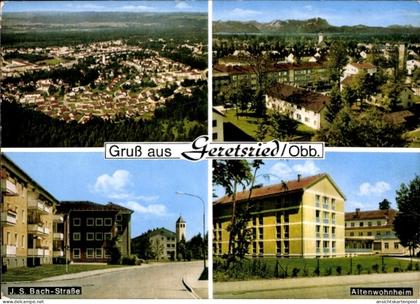CPA Geretsried in Oberbayern, Geretsried/Obb., J. S. Bach-Straße, Altenwohnheim