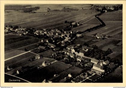 CPA Germering bei München, Fliegeraufnahme