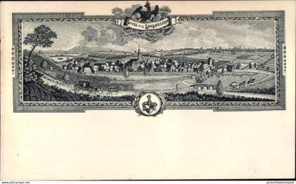 CPA Langenzenn in Mittelfranken, Panorama, Blason