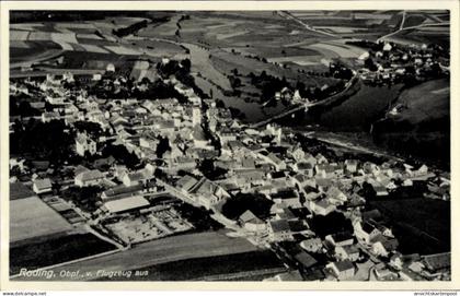 CPA Roding in der Oberpfalz, Fliegeraufnahme