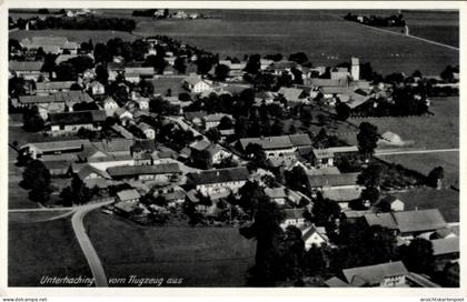 CPA Unterhaching in Oberbayern, Fliegeraufnahme