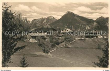 Hocheck Oberaudorf mit Blick zum Heuberg Chiemgauer Alpen