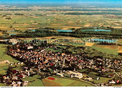 Hoechstaedt Donau Fliegeraufnahme