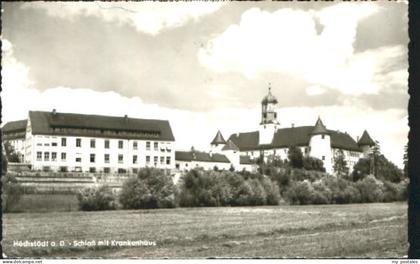 Hoechstaedt Donau Hoechstaedt Schloss Krankenhaus x 1960