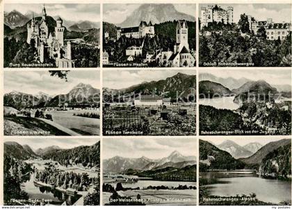 Hohenschwangau Burg Neuschwanstein Fuessen Schloss Hohenschwangau Fuessen Turnha