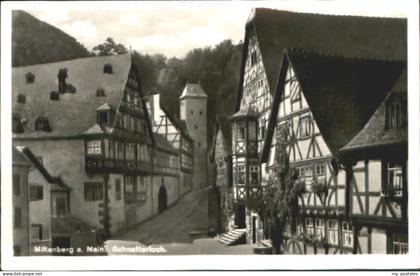 Miltenberg Main Miltenberg a. Main Schnatterloch x 1951