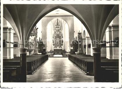 Moosburg Isar Inneres der Pfarrkirche