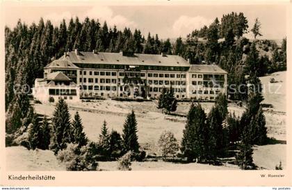 Oy Bad Mittelberg Oberallgaeu Bayern Kinderheilstaette Mittelberg