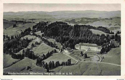 Oy Bad Mittelberg Oberallgaeu Bayern Kinderheilstaette Mittelberg Fliegeraufnahm