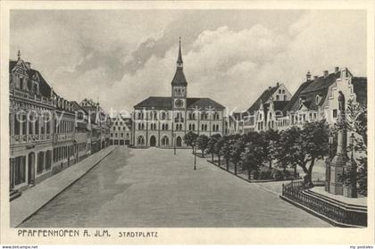 Pfaffenhofen Ilm Stadtplatz