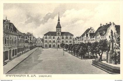 Pfaffenhofen Ilm Stadtplatz