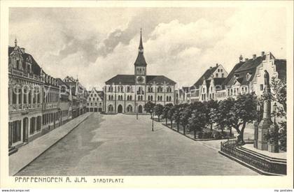 Pfaffenhofen Ilm Stadtplatz