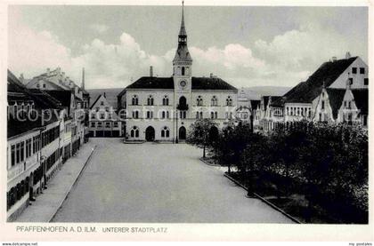 Pfaffenhofen Ilm Unterer Stadtplatz