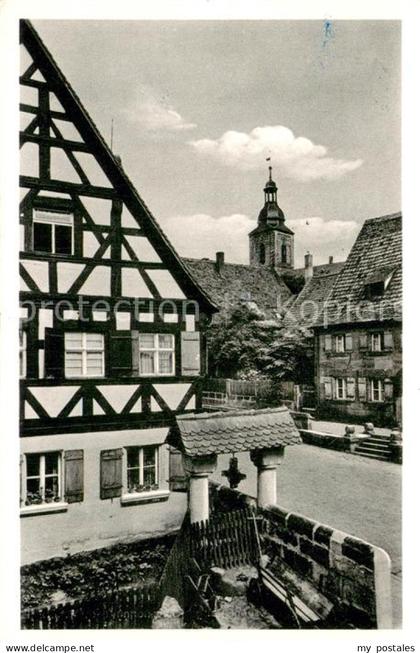Zirndorf Mittelfranken Alter Brunnen am Pressleinshof