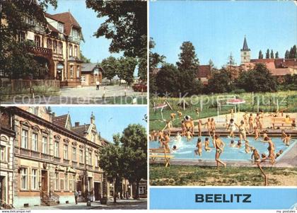 Beelitz Mark Einkaufszentrum der BHG HO Gaststaette Stadtbad