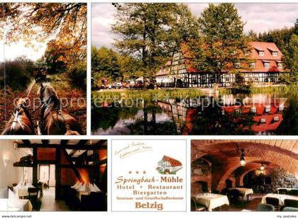 Belzig Bad Springbach Muehle Hotel Restaurant Biergarten Belzig