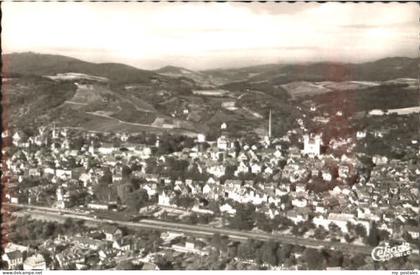 Bensheim Bergstrasse Bensheim Fliegeraufnahme ungelaufen ca. 1955