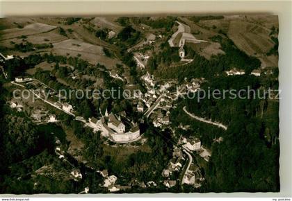 Schoenberg Bensheim Fliegeraufnahme Schloss Schoenberg