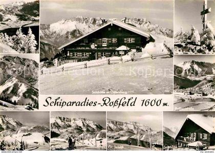 Rossfeldhuette Ringstrasse Winter Skilift