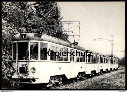 ÄLTERE POSTKARTE BILDSERIE VORORTBAHN BENSBERGER VIERWAGENZUG BAUJAHR 1938/1939 Köln Bensberg cpa AK postcard