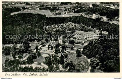 Bergisch Gladbach Fliegeraufnahme Haus Lerbach