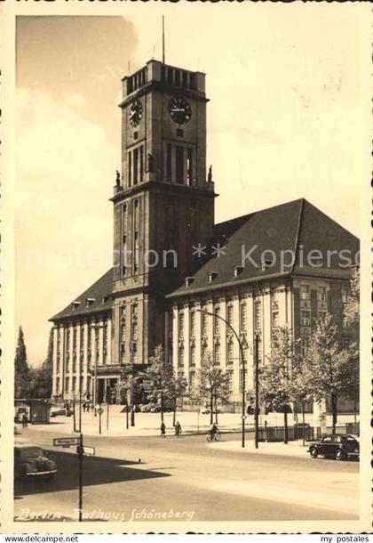 BERLIN  CITY Rathaus Schoeneberg