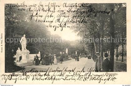 BERLIN  CITY Siegesalle Denkmaeler Statuen