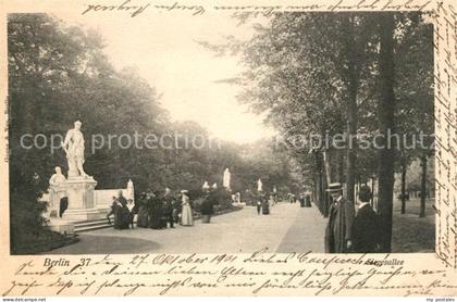 BERLIN  CITY Siegesallee Denkmaeler Statuen