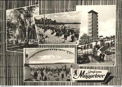 BERLIN  CITY Waldpromenade Mueggelturm Strandbad Mueggelsee