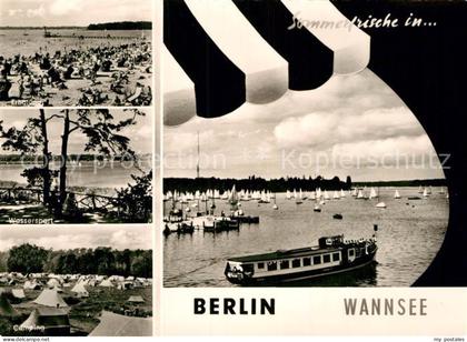 BERLIN  CITY Wannsee Camping Boot Lankwitz