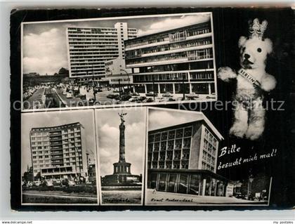 Berlin Ernst Reuter Saal Siegessaeule Bahnhof Zoo Bahnhof Halensee