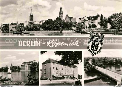 Berlin-Koepenick Panorama Kunstgewerbe Museum Wassersporthaus Neptun Langebrueck