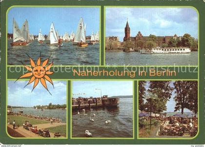 Berlin Naherholungsgebiete Mueggelsee Koepenick Gruenau Friedrichshagen
