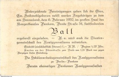 Berlin-Pankow - Verein ehemaliger Pankower Realgymnasiasten