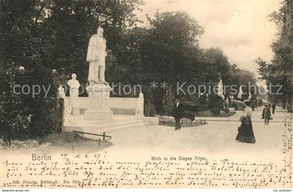 Berlin Siegesallee Denkmaeler Statuen
